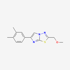 6-(3,4-Dimethylphenyl)-2-(methoxymethyl)imidazo[2,1-b][1,3,4]thiadiazole