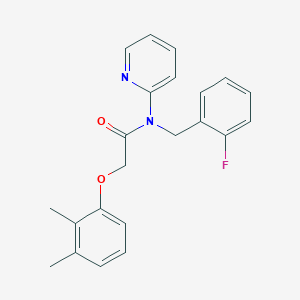 2-(2,3-dimethylphenoxy)-N-(2-fluorobenzyl)-N-(pyridin-2-yl)acetamide