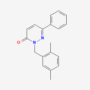 2-(2,5-dimethylbenzyl)-6-phenylpyridazin-3(2H)-one