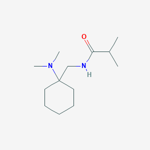 N-{[1-(dimethylamino)cyclohexyl]methyl}-2-methylpropanamide