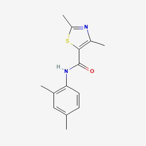 N-(2,4-dimethylphenyl)-2,4-dimethyl-1,3-thiazole-5-carboxamide