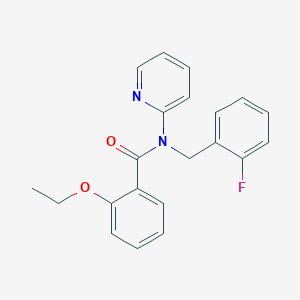 2-ethoxy-N-(2-fluorobenzyl)-N-(pyridin-2-yl)benzamide