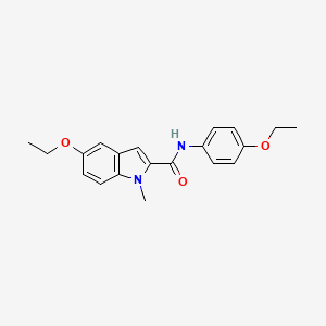 5-ethoxy-N-(4-ethoxyphenyl)-1-methyl-1H-indole-2-carboxamide