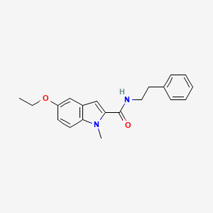 5-ethoxy-1-methyl-N-(2-phenylethyl)-1H-indole-2-carboxamide