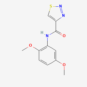 N-(2,5-dimethoxyphenyl)-1,2,3-thiadiazole-4-carboxamide