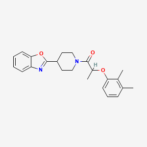 1-[4-(1,3-Benzoxazol-2-yl)piperidin-1-yl]-2-(2,3-dimethylphenoxy)propan-1-one