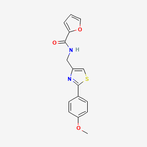 N-{[2-(4-methoxyphenyl)-1,3-thiazol-4-yl]methyl}furan-2-carboxamide