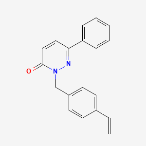 6-phenyl-2-(4-vinylbenzyl)pyridazin-3(2H)-one