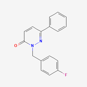 2-(4-fluorobenzyl)-6-phenylpyridazin-3(2H)-one