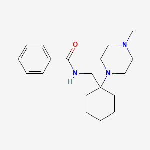 N-{[1-(4-methylpiperazin-1-yl)cyclohexyl]methyl}benzamide