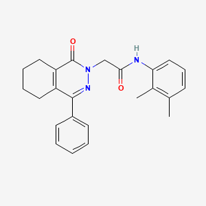 N-(2,3-dimethylphenyl)-2-(1-oxo-4-phenyl-5,6,7,8-tetrahydrophthalazin-2(1H)-yl)acetamide