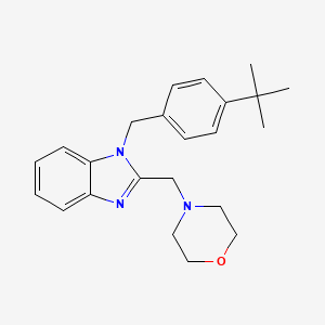 1-(4-tert-butylbenzyl)-2-(morpholin-4-ylmethyl)-1H-benzimidazole