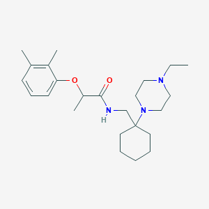 2-(2,3-dimethylphenoxy)-N-{[1-(4-ethylpiperazin-1-yl)cyclohexyl]methyl}propanamide