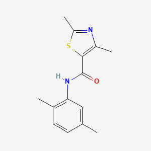 N-(2,5-dimethylphenyl)-2,4-dimethyl-1,3-thiazole-5-carboxamide