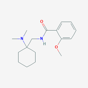 N-{[1-(dimethylamino)cyclohexyl]methyl}-2-methoxybenzamide