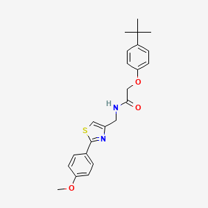 2-(4-tert-butylphenoxy)-N-{[2-(4-methoxyphenyl)-1,3-thiazol-4-yl]methyl}acetamide