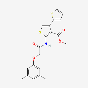 Methyl 5'-{[(3,5-dimethylphenoxy)acetyl]amino}-2,3'-bithiophene-4'-carboxylate