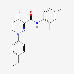 N-(2,4-dimethylphenyl)-1-(4-ethylphenyl)-4-oxo-1,4-dihydropyridazine-3-carboxamide