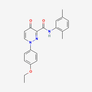 N-(2,5-dimethylphenyl)-1-(4-ethoxyphenyl)-4-oxo-1,4-dihydropyridazine-3-carboxamide