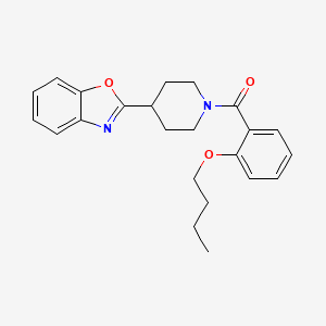 2-[1-(2-Butoxybenzoyl)piperidin-4-yl]-1,3-benzoxazole