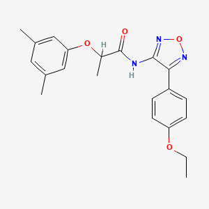 2-(3,5-dimethylphenoxy)-N-[4-(4-ethoxyphenyl)-1,2,5-oxadiazol-3-yl]propanamide