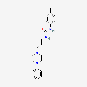 1-(3-(4-Phenylpiperazin-1-yl)propyl)-3-(p-tolyl)urea