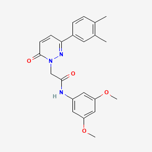 N-(3,5-dimethoxyphenyl)-2-(3-(3,4-dimethylphenyl)-6-oxopyridazin-1(6H)-yl)acetamide