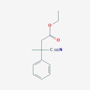 B113726 Ethyl 3-cyano-3-phenylbutanoate CAS No. 123064-05-1