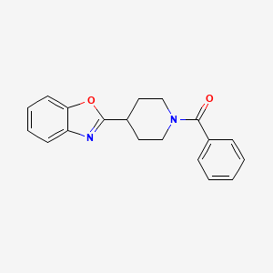 2-(1-Benzoylpiperidin-4-yl)-1,3-benzoxazole