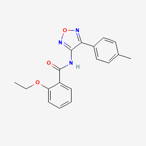 2-ethoxy-N-[4-(4-methylphenyl)-1,2,5-oxadiazol-3-yl]benzamide