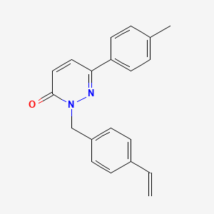 6-(4-methylphenyl)-2-(4-vinylbenzyl)pyridazin-3(2H)-one