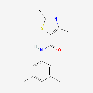 N-(3,5-dimethylphenyl)-2,4-dimethyl-1,3-thiazole-5-carboxamide