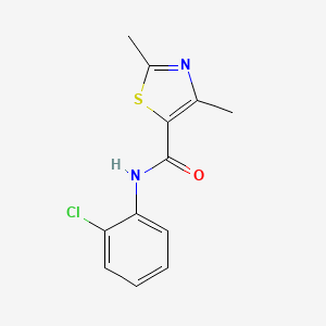 N-(2-chlorophenyl)-2,4-dimethyl-1,3-thiazole-5-carboxamide