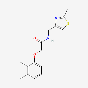 2-(2,3-dimethylphenoxy)-N-[(2-methyl-1,3-thiazol-4-yl)methyl]acetamide