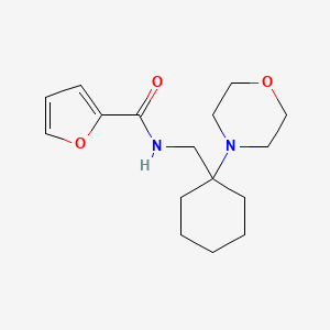 N-{[1-(morpholin-4-yl)cyclohexyl]methyl}furan-2-carboxamide