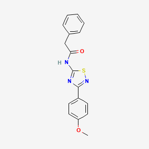 N-[3-(4-methoxyphenyl)-1,2,4-thiadiazol-5-yl]-2-phenylacetamide