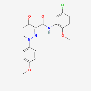 N-(5-chloro-2-methoxyphenyl)-1-(4-ethoxyphenyl)-4-oxo-1,4-dihydropyridazine-3-carboxamide