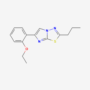 6-(2-Ethoxyphenyl)-2-propylimidazo[2,1-b][1,3,4]thiadiazole