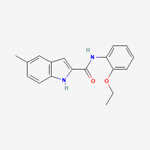 N-(2-ethoxyphenyl)-5-methyl-1H-indole-2-carboxamide