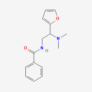 N-[2-(dimethylamino)-2-(furan-2-yl)ethyl]benzamide