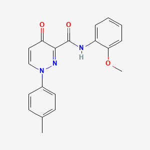 N-(2-methoxyphenyl)-1-(4-methylphenyl)-4-oxo-1,4-dihydropyridazine-3-carboxamide