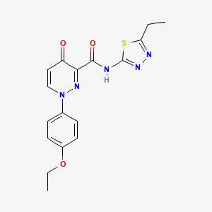 1-(4-ethoxyphenyl)-N-(5-ethyl-1,3,4-thiadiazol-2-yl)-4-oxo-1,4-dihydropyridazine-3-carboxamide