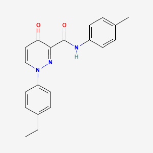 1-(4-ethylphenyl)-N-(4-methylphenyl)-4-oxo-1,4-dihydropyridazine-3-carboxamide