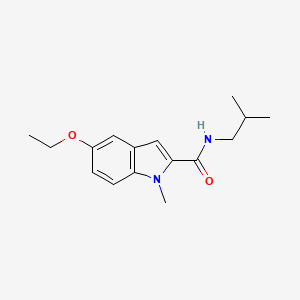 5-ethoxy-1-methyl-N-(2-methylpropyl)-1H-indole-2-carboxamide