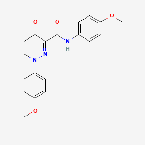 1-(4-ethoxyphenyl)-N-(4-methoxyphenyl)-4-oxo-1,4-dihydropyridazine-3-carboxamide