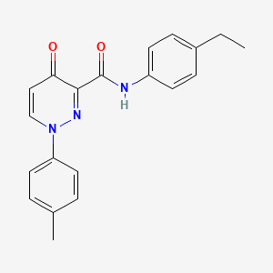 N-(4-ethylphenyl)-1-(4-methylphenyl)-4-oxo-1,4-dihydropyridazine-3-carboxamide