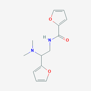 N-[2-(dimethylamino)-2-(furan-2-yl)ethyl]furan-2-carboxamide