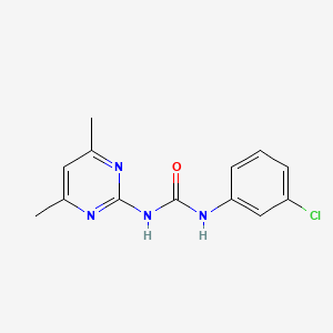 1-(3-Chlorophenyl)-3-(4,6-dimethylpyrimidin-2-yl)urea