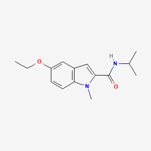 5-ethoxy-1-methyl-N-(propan-2-yl)-1H-indole-2-carboxamide