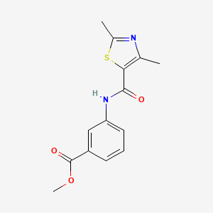 Methyl 3-[(2,4-dimethyl-1,3-thiazol-5-yl)carbonylamino]benzoate